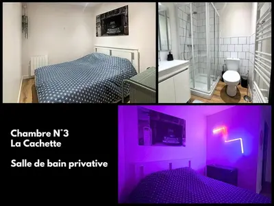Un ou plusieurs lits dans un hébergement de l'établissement SQ'Loft 