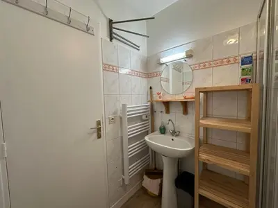 Salle de bains dans l'établissement San Francisco, Studio cosy