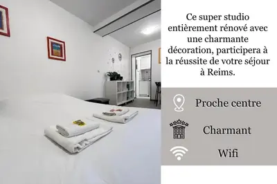 Plan de l'établissement Duruy 4 studio cosy rdc fdc proche centre-ville
