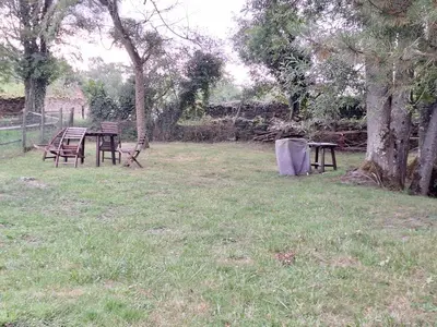 Jardin de l'établissement Gîte et chevaux
