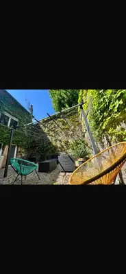 Jardin de l'établissement Studio avec terrasse