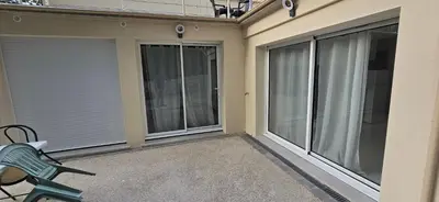 Balcon ou terrasse dans l'établissement Chez Bio