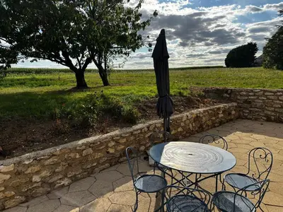 Jardin de l'établissement Gîte de Gondelot