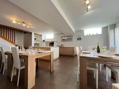 Cuisine ou kitchenette dans l'établissement Le gîte de la champagne 5 chbrs au cœur des vignes