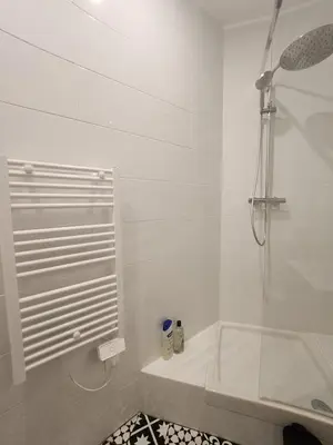 Salle de bains dans l'établissement Studio Meuse - Train station 5 mins away - Hyper center -
