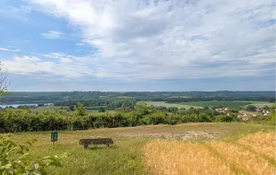 Paysage naturel près de la maison de vacances