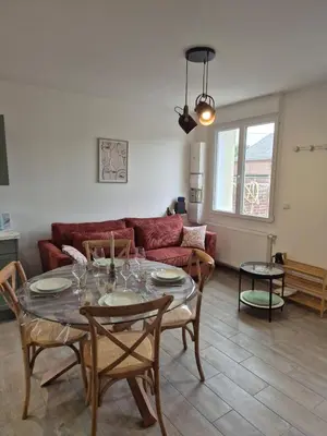 Coin salon dans l'établissement Maison de Laure