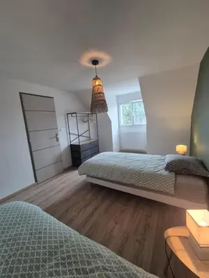 Un ou plusieurs lits dans un hébergement de l'établissement Maison de Laure