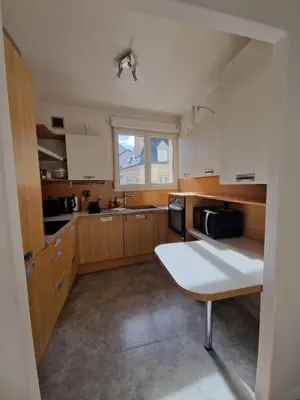 Cuisine ou kitchenette dans l'établissement Le Clos Boulingrin - hyper-centre