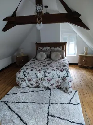Un ou plusieurs lits dans un hébergement de l'établissement green house