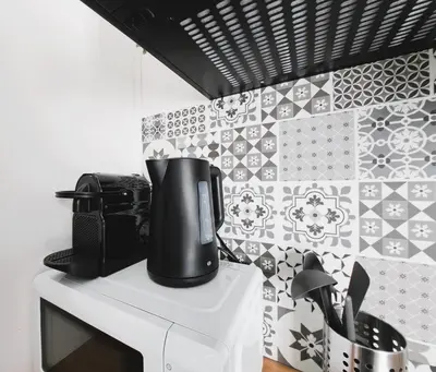 Cuisine ou kitchenette dans l'établissement Florence - 2P - Charmant appart