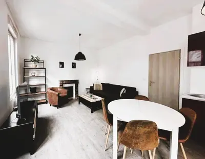 Coin salon dans l'établissement Santiago - 4P - Cosy Appartement