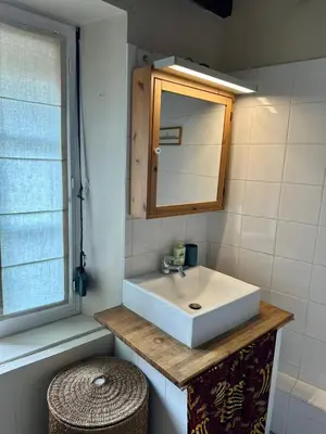 Plan de l'établissement Maison cosy pour 2 à Crépy, véranda et jardin