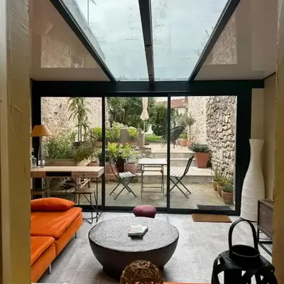 Maison cosy pour 2 à Crépy