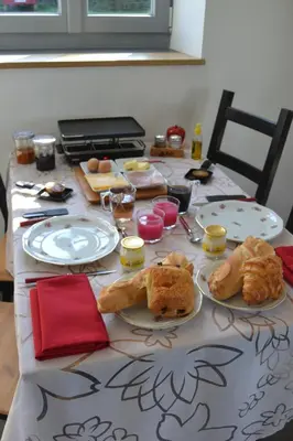 Nourriture dans la maison de vacances ou à proximité