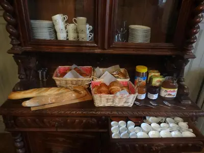 Nourriture dans le B&B/chambre d'hôtes ou à proximité