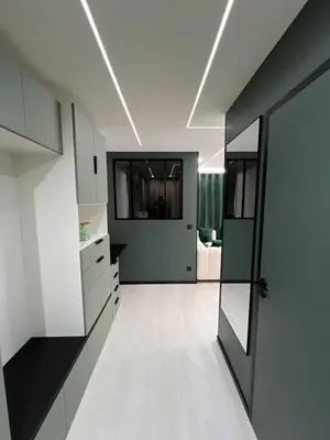 Cuisine ou kitchenette dans l'établissement Votre studio exceptionnel à Compiègne