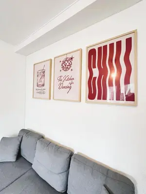 Coin salon dans l'établissement Las Vegas - Cosy appartement - 4P
