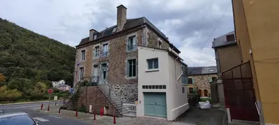 Vue générale sur la montagne ou vue sur la montagne depuis la maison de vacances