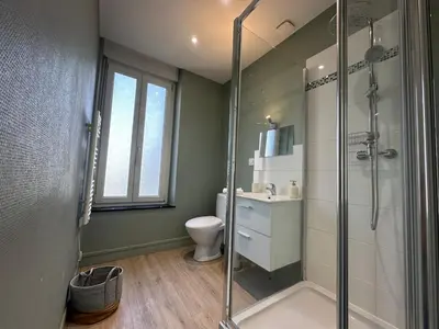 Salle de bains dans l'établissement C Oslo - Appartement spacieux proche centre-ville