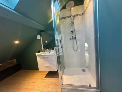 Salle de bains dans l'établissement C Copenhague - charmant studio proche centre-ville