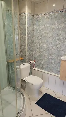 Salle de bains dans l'établissement Appartement cosy avec bureau 35m2 au 2e étage