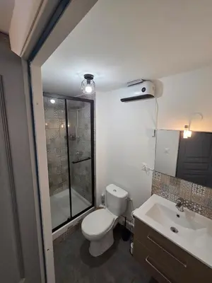 Salle de bains dans l'établissement Sweet Cocon Studio