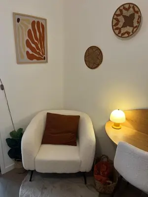 Coin salon dans l'établissement Le Sienna - Centre ville et gare