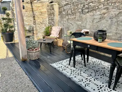 Balcon ou terrasse dans l'établissement La Ptite Maison Ardennaise