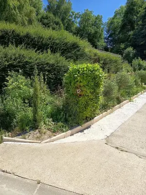 Jardin de l'établissement Chez Jean-Pierre