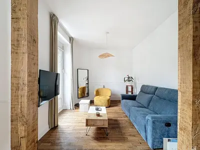 Coin salon dans l'établissement Extrabrut