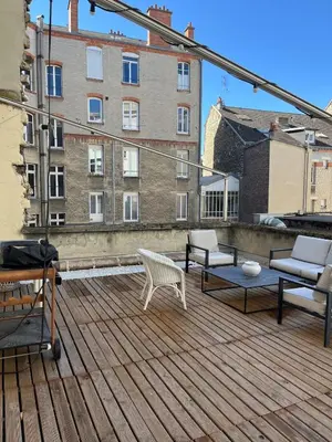 Plan de l'établissement Appartement de charme au forum