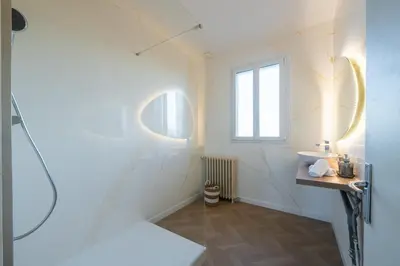 Salle de bains dans l'établissement Chez papa - 3 lits - Confortable & spacieux
