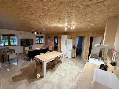 Cuisine ou kitchenette dans l'établissement Le Champenois