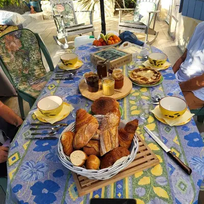 Nourriture dans le B&B/chambre d'hôtes ou à proximité