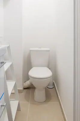 Salle de bains dans l'établissement Le Douillet