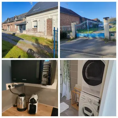 Plan de l'établissement Longère cosy avec cuisine et lave linge