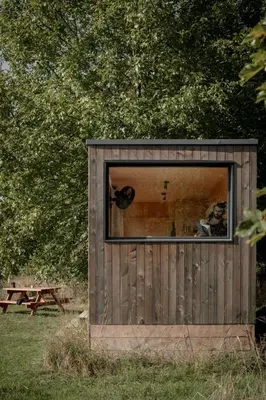 Plan de l'établissement Parcel Tiny House I Richecourt vue Lac