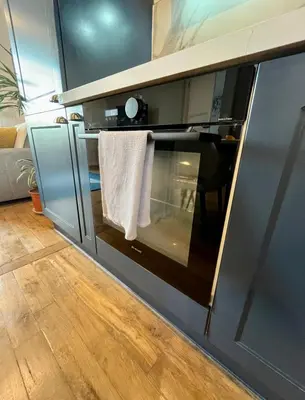 Cuisine ou kitchenette dans l'établissement Luxury Family Stay & 20 min Disney Paris
