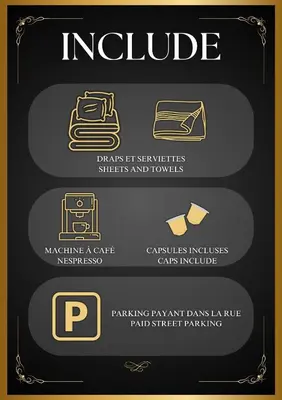Certificat, récompense, panneau ou autre document affiché dans l'établissement La porte de Mars - Air conditioning