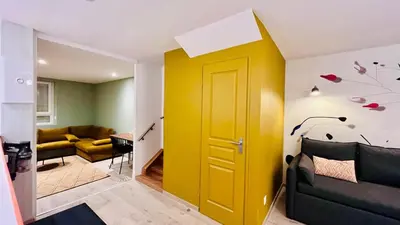 Coin salon dans l'établissement Le Triplex Chic & Choc - Disneyland Paris