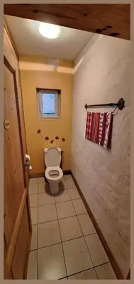 Salle de bains dans l'établissement Maison champètre avec 8 couchage à 35' disney proche studio cinéma TSF 77 au milieu d'un corps de ferme