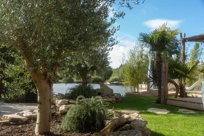Paysage naturel près de la maison de vacances