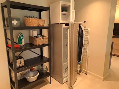Cuisine ou kitchenette dans l'établissement 10 people Le Coin Perdu