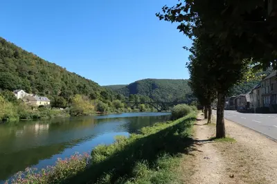 Paysage naturel près de la maison de vacances