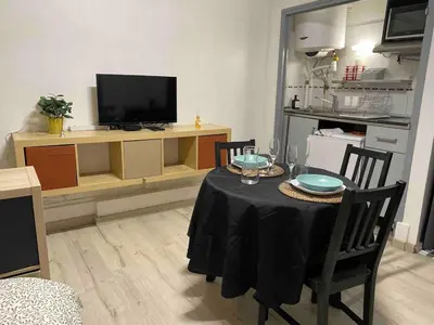 Cuisine ou kitchenette dans l'établissement Appart industrie