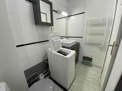Salle de bains dans l'établissement Appart industrie