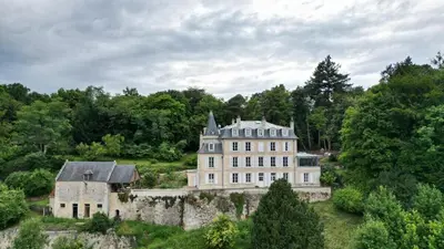 Paysage naturel près de la maison de vacances