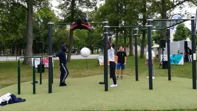 Aire de jeux pour enfants de l'établissement Le petit Nid