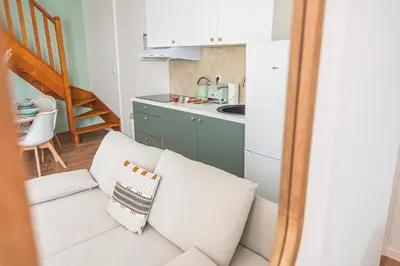 Cuisine ou kitchenette dans l'établissement Le Panorama - Hypercentre - 8 Personnes